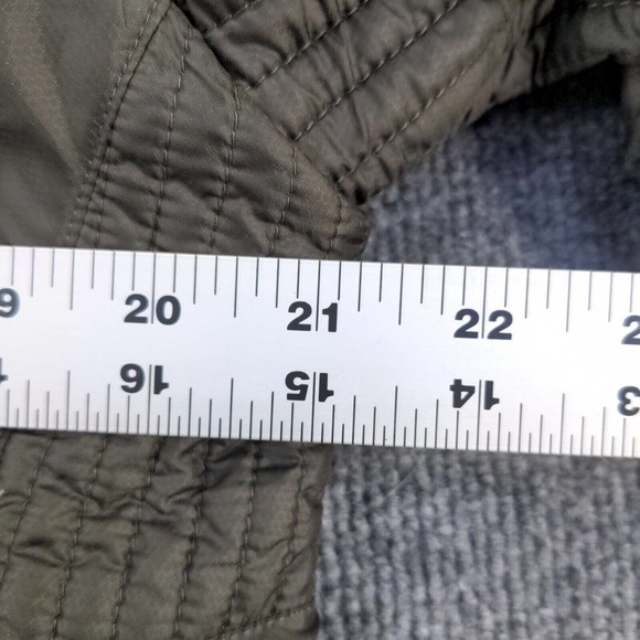 Spyder Men's Puffer Jacket Brown Medium Long Sleeve Full Zipper Polyester - Picture 14 of 14